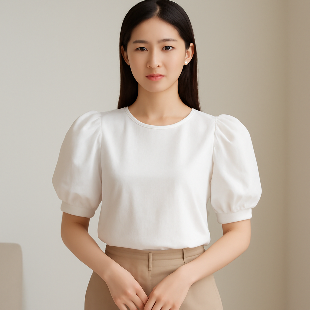 퍼프블라우스 대표 이미지